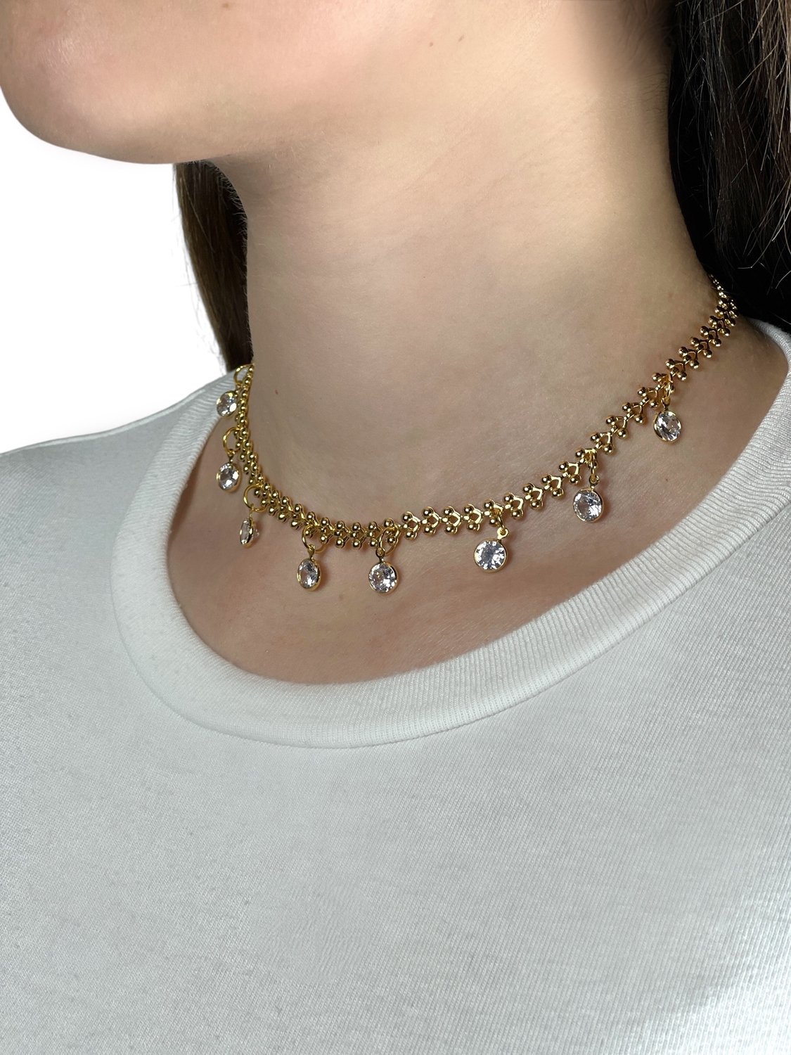 Salome Zincir Choker Kolye